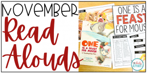 Create engaged learners with this November themed read aloud book companion. This read aloud bundle comes with 4 weeks of plans to help discuss turkeys, owls, perseverance and Thanksgiving.