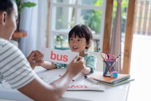 Word awareness is an important skill in early literacy. For a child's awareness of words  to develop, oral wordplay as well as being exposed to print.